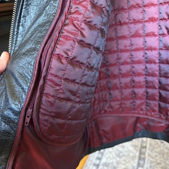 Wilsons Leather Black Zip Front Jacket Women’s Medium Genuine Leather Classic M - Picture 10 of 16